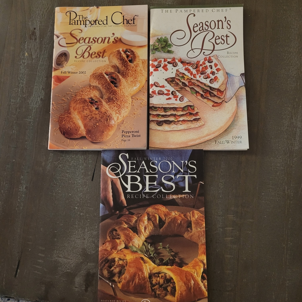 The Pampered Chef Season's Best Recipe Collection Cooking Kitchen  Baking